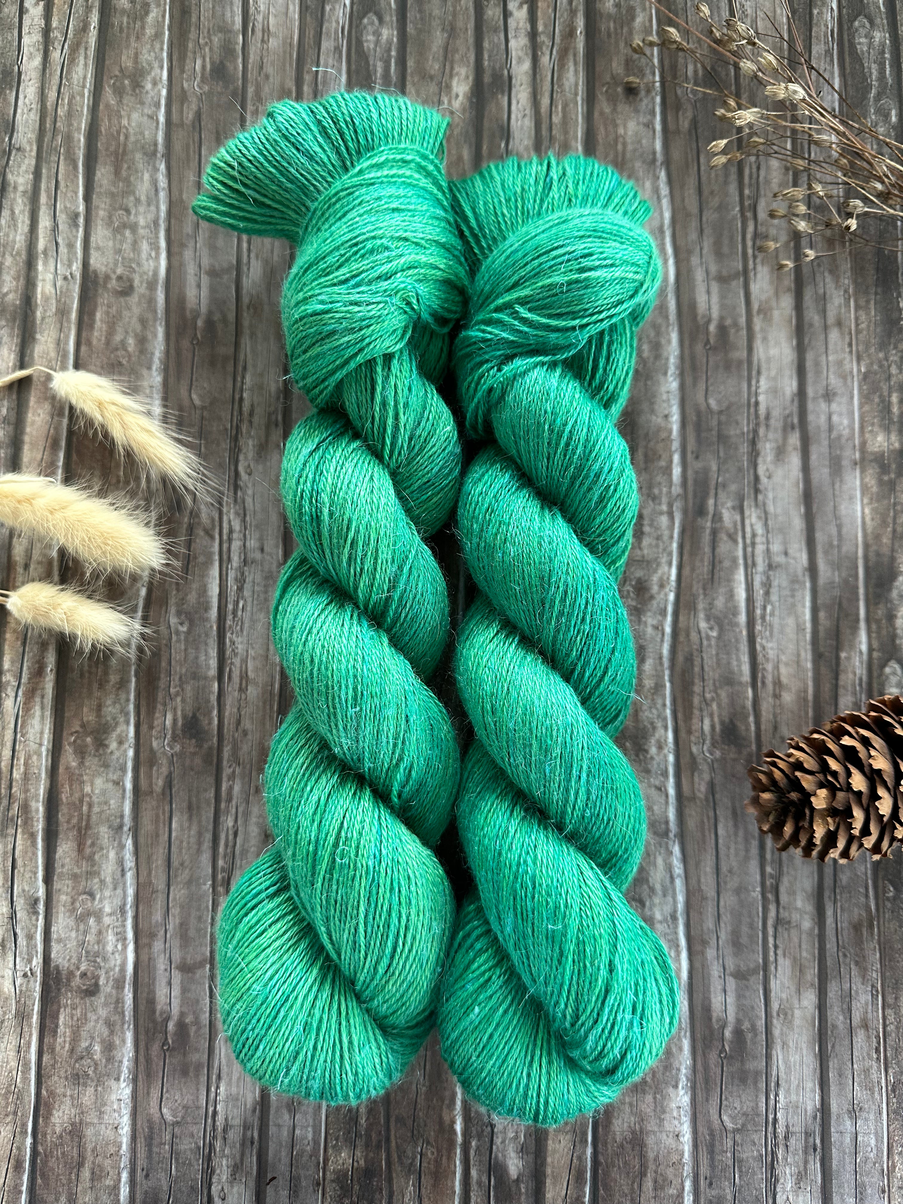 Fishing Linen - Emerald -